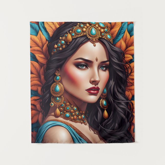 Tapiz Arte fino de moda (Anverso)