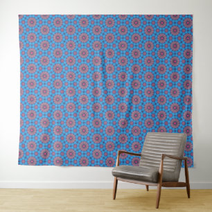Tapiz Arte floral rosa