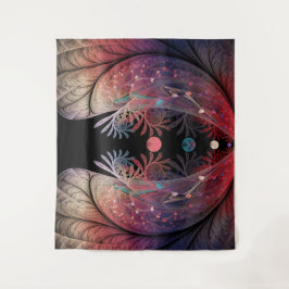 Tapiz Arte fractal de fantasía moderna abstracta Jonglag