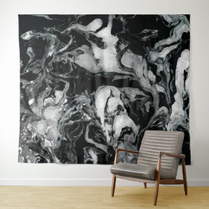 Tapiz Arte líquido de la pintura de la textura de mármol