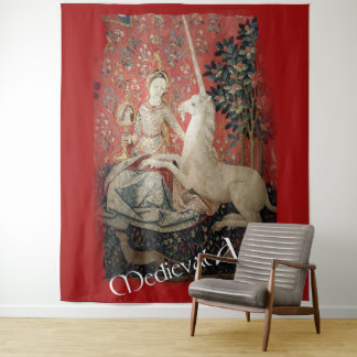 Tapiz Arte Medieval - Lady and the Unicorn (por ACCI)
