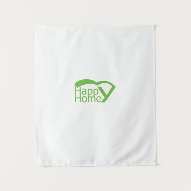 Tapiz Arte mural, arte casero feliz (Anverso)