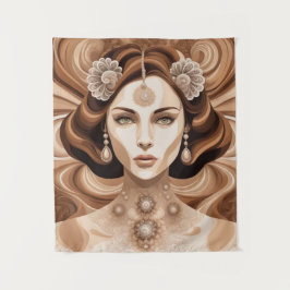 Tapiz arte mural Mujer antigua