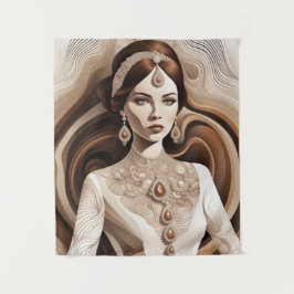 Tapiz arte mural Mujer antigua
