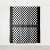 arte óptico contraste negro blanco