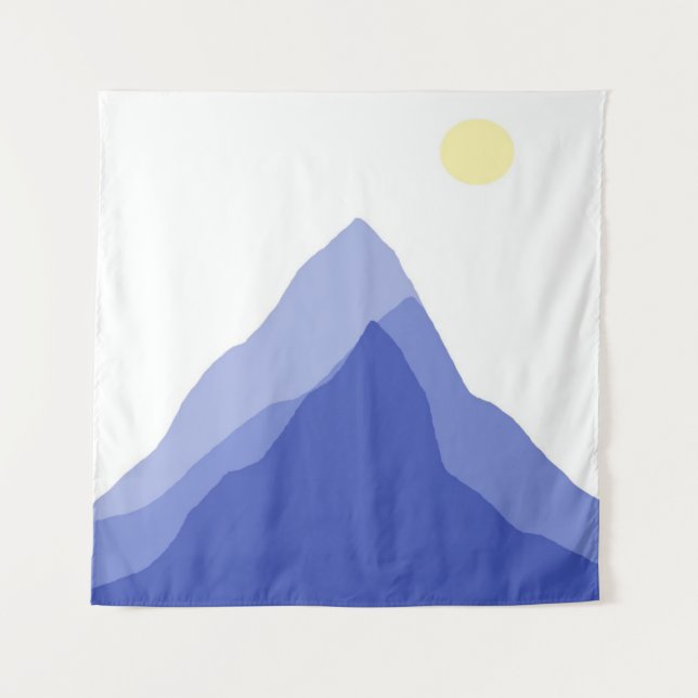 Tapiz arte paisajístico hermoso (Anverso)
