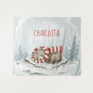 Tapiz Arte Personalizado para Pared de Bebé, Guardería d