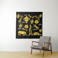 Arte tribal africano abstracto moderno contemporán