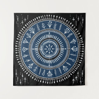 Tapiz Arte tribal de Warli