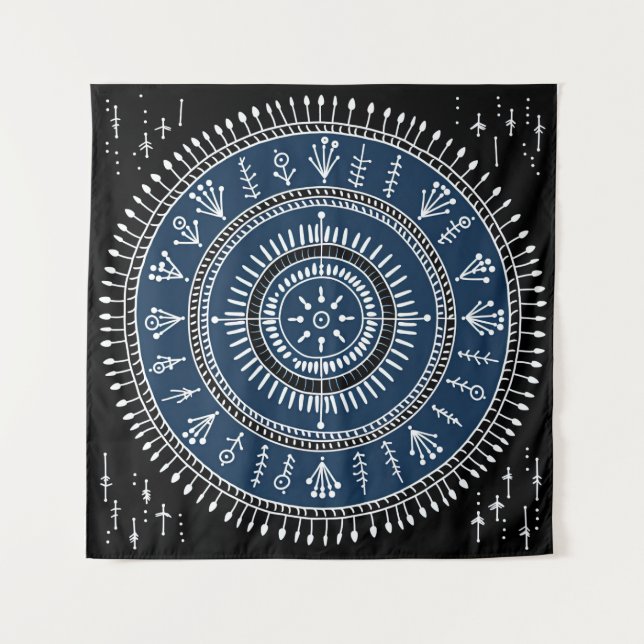 Tapiz Arte tribal de Warli (Anverso)