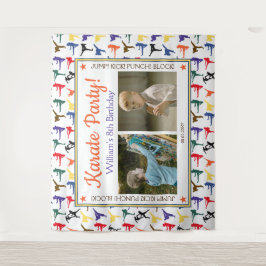 Tapiz Artes marciales Japón Karate Niños Antecedentes de