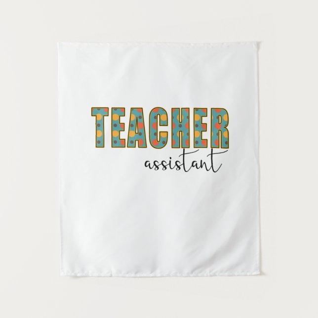 Tapiz Asistente de profesores de arte (Anverso)