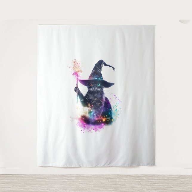 Tapiz Asistente para magia de gatos (Anverso)