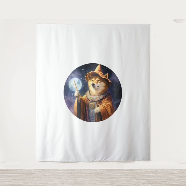 Tapiz Asistente para perros chiba inu (Anverso)