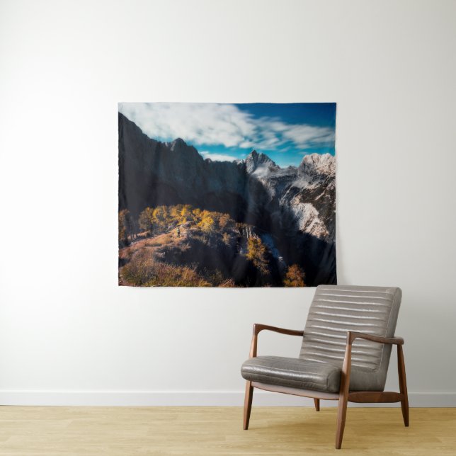 Tapiz Asombrado por las montañas (In situ (horizontal))