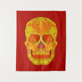 Tapiz Aspen Leaf Skull 13