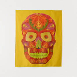 Tapiz Aspen Leaf Skull 16