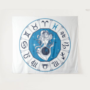 Tapiz Astrología de Wicca