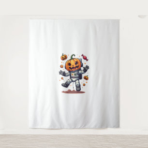 Tapiz Astronauta de calabaza - Camisa del Explorador del