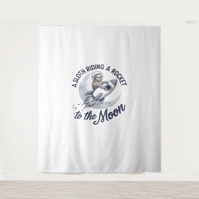 Tapiz Astronauta eslota adorable (Anverso)