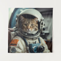 Astronauta grisácea en el espacio ultraterrestre