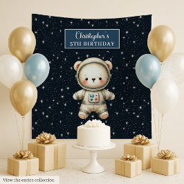 Tapiz Astronauta personalizada de Teddy Astronauta Boy B