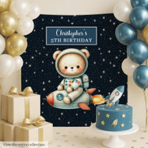 Astronauta personalizada de Teddy Astronauta Boy B