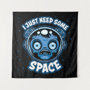 Tapiz Astronauta zombiano necesita algo de espacio