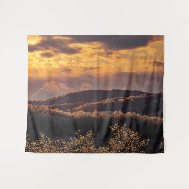 Tapiz Atardecer helado  (Anverso (horizontal))