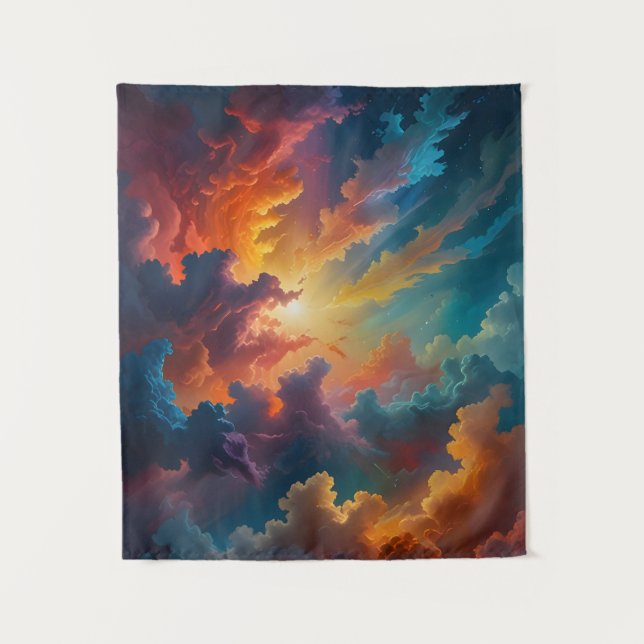 Tapiz Atardecer Pero Hacerlo Épico (Anverso)