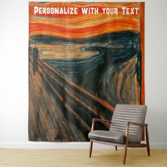 Tapiz Aterrador pintura Halloween Art Funny Selfie fondo (In situ)