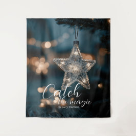 Tapiz Atrapa la estrella mágica de Navidad