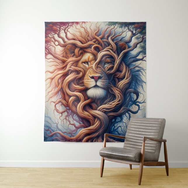 Tapiz Atrapado en tranquilidad (In situ)