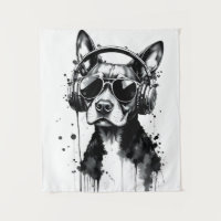 Auriculares Guay Dog Mascotas cortos Tinta blanca