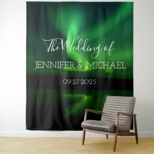 Tapiz Aurora Borealis Boda