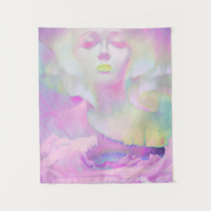 Tapiz Aurora de Clive Henry pasteles rosados