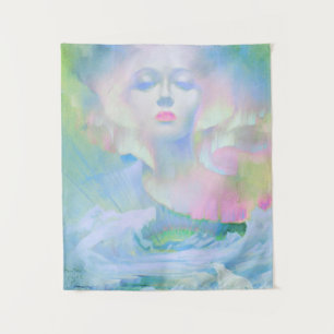 Tapiz Aurora por Clive Henry luz pastel