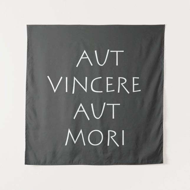 Tapiz Aut vinunto aut mori (Anverso)