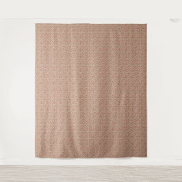 Tapiz Auténtico estampado floral de burgundy atenuado de