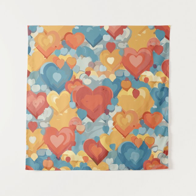Tapiz Autismo del corazón (Anverso)