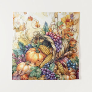 Tapiz Autumn Cornucopia Art Tapestry