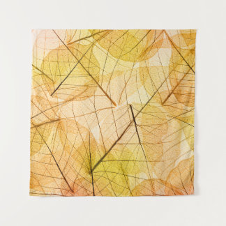 Tapiz Autumn Leaves yellow and orange Background - trans