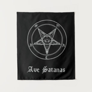 Tapiz Ave Satanas