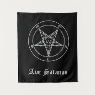 Tapiz Ave Satanas Tapestry