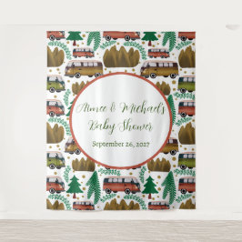 Tapiz Aventura: Camper Neutral Baby Shower