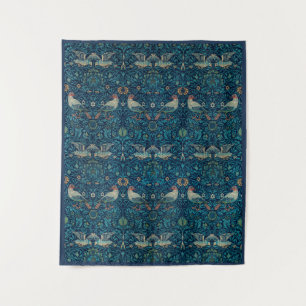 Tapiz "Aves" de William Morris Blue Pattern