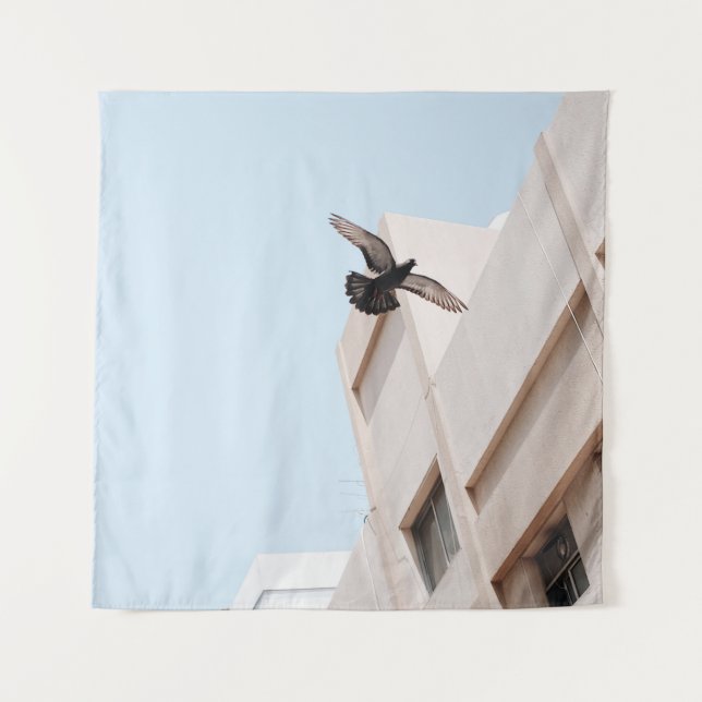 TAPIZ AVES VOLANDO EN EL AIRE (Anverso)