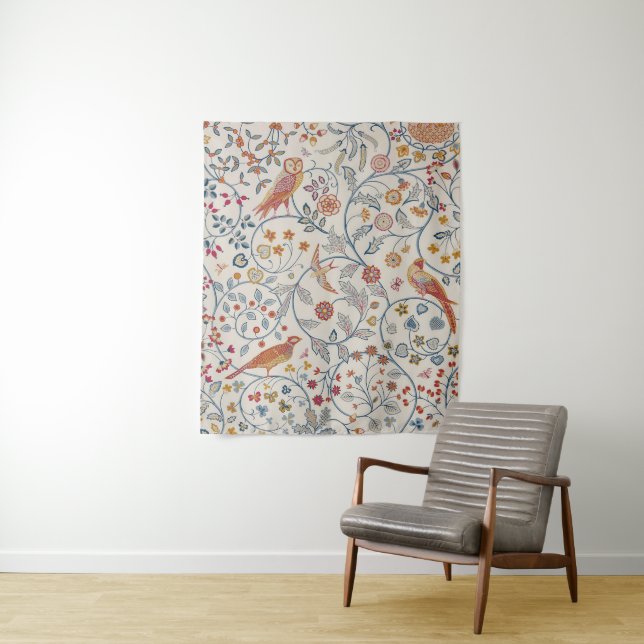 Tapiz Aves y flores, William Morris (In situ)