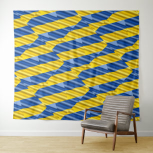Tapiz Azul y Amarillo Ucrania Inspirado paz anti guerra