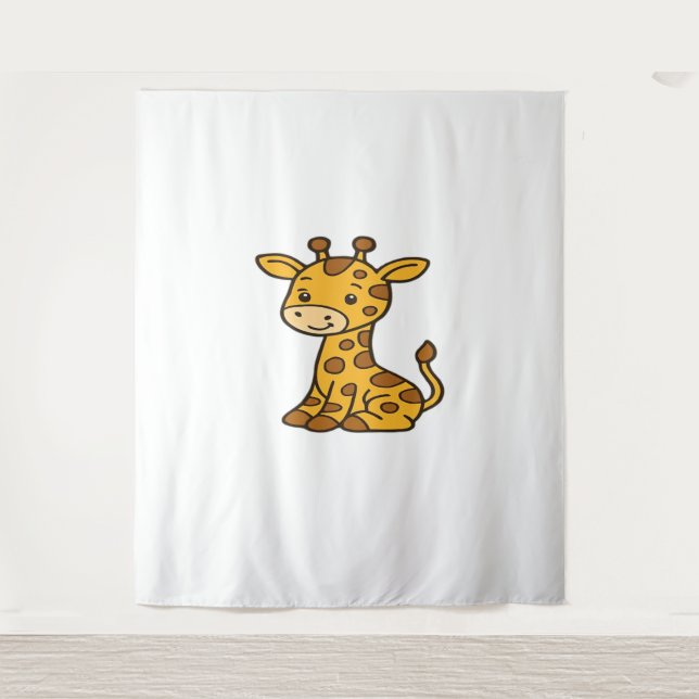 Tapiz baby giraffe Classic T-Shirt (Anverso)